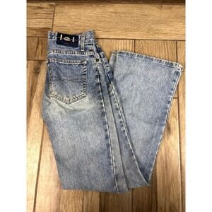 Lei Y2K Bootcut Jeans Womens 3 Low Rise Medium Wash Denim Vintage